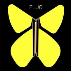 Papillon Fluo Jaune