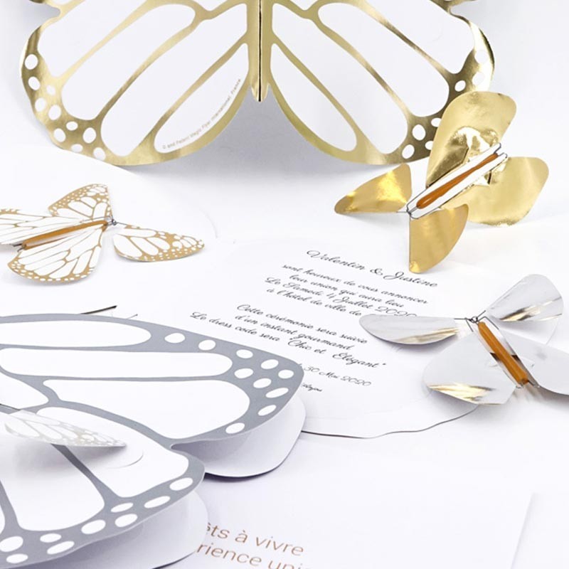 Personlized Butterfly Card