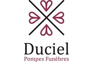 logo prompes funebres Duciel