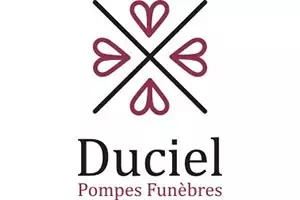 logo prompes funebres Duciel